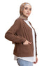 Brown RD-Button Sweater